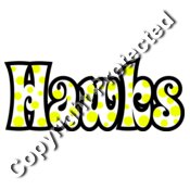 Hawks Polka Dots